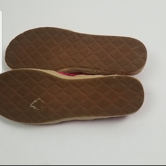 UGG Cicily Woven Suede Espadrille Flat Size 10 - Picture 6 of 7